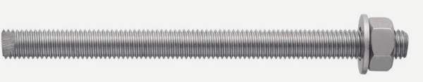 10 Pack Hilti HAS-B-105 HDG Anchor Rod 5/8" x 12" Nut Bolt Washer 2197974