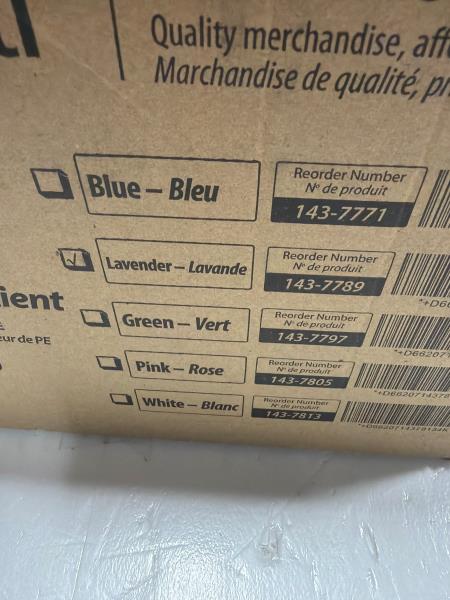 Braval Patient Bibs 500 Count Lavender
