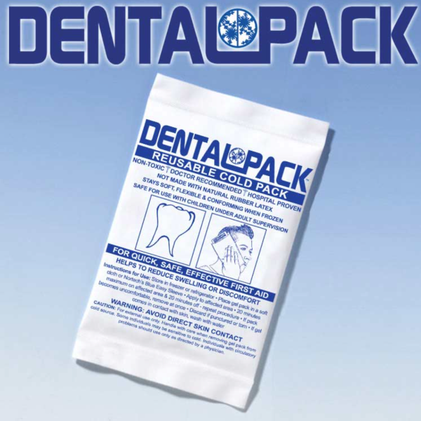 Nortech Labs Inc Pack Hot/Cold Therma-Kool Dental Gel Reusable 4X5" Ea, 100 Ea/Ca - TKDP45100