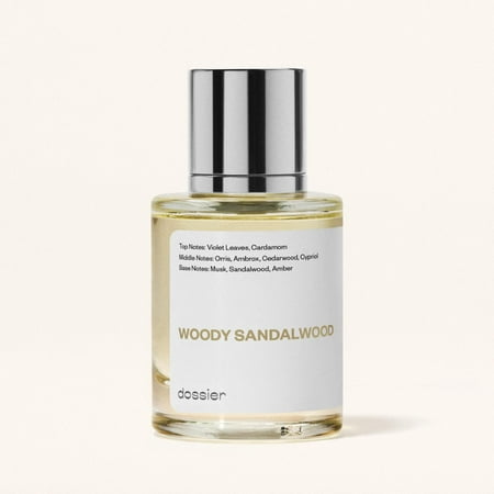 Dossier Women's Perfume - Woody Sandalwood - 50ml: Paraben-Free, Phthalate-Free, Vegan, Spray