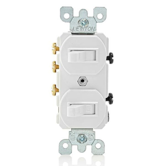 Combination Device Switch Two 3w Sw Pkd