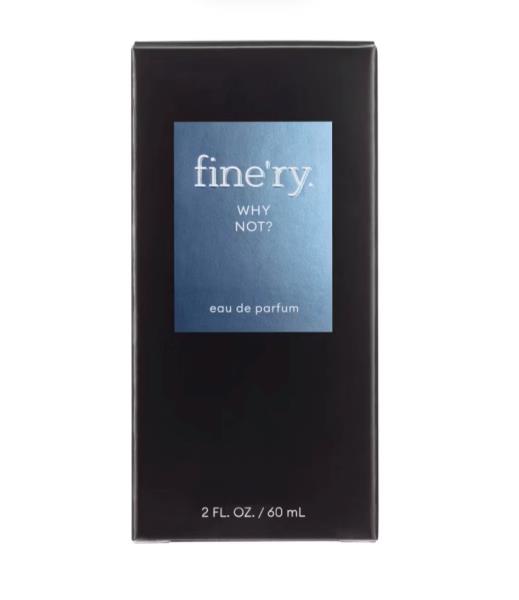 Fine'ry Perfume for Men Fresh & Fruity Cologne 'Why Not' | Earthy, Gourmand Full Size Hair & Body Eau De Parfum Long-Lasting, Clean, Vegan | 2 oz