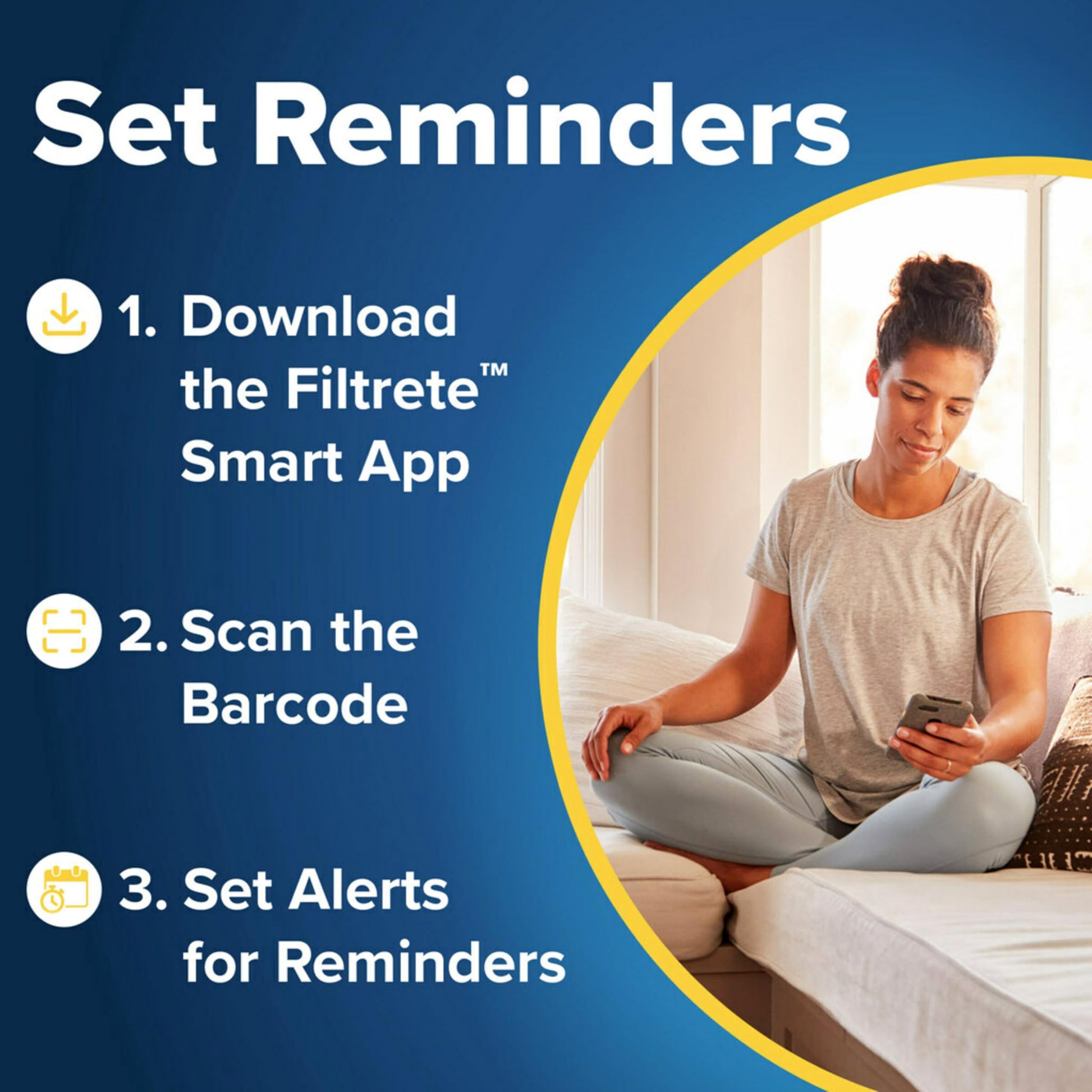 Filtrete 14x36x1 AC Furnace Air Filter, MPR 700, MERV 8, Tough on Pollen, Easy on Airflow, 3-Month Pleated 1-Inch Electrostatic Air Cleaning Filter, 6-Pack (Actual Size 13.81 x 35.81 x 0.81 in)