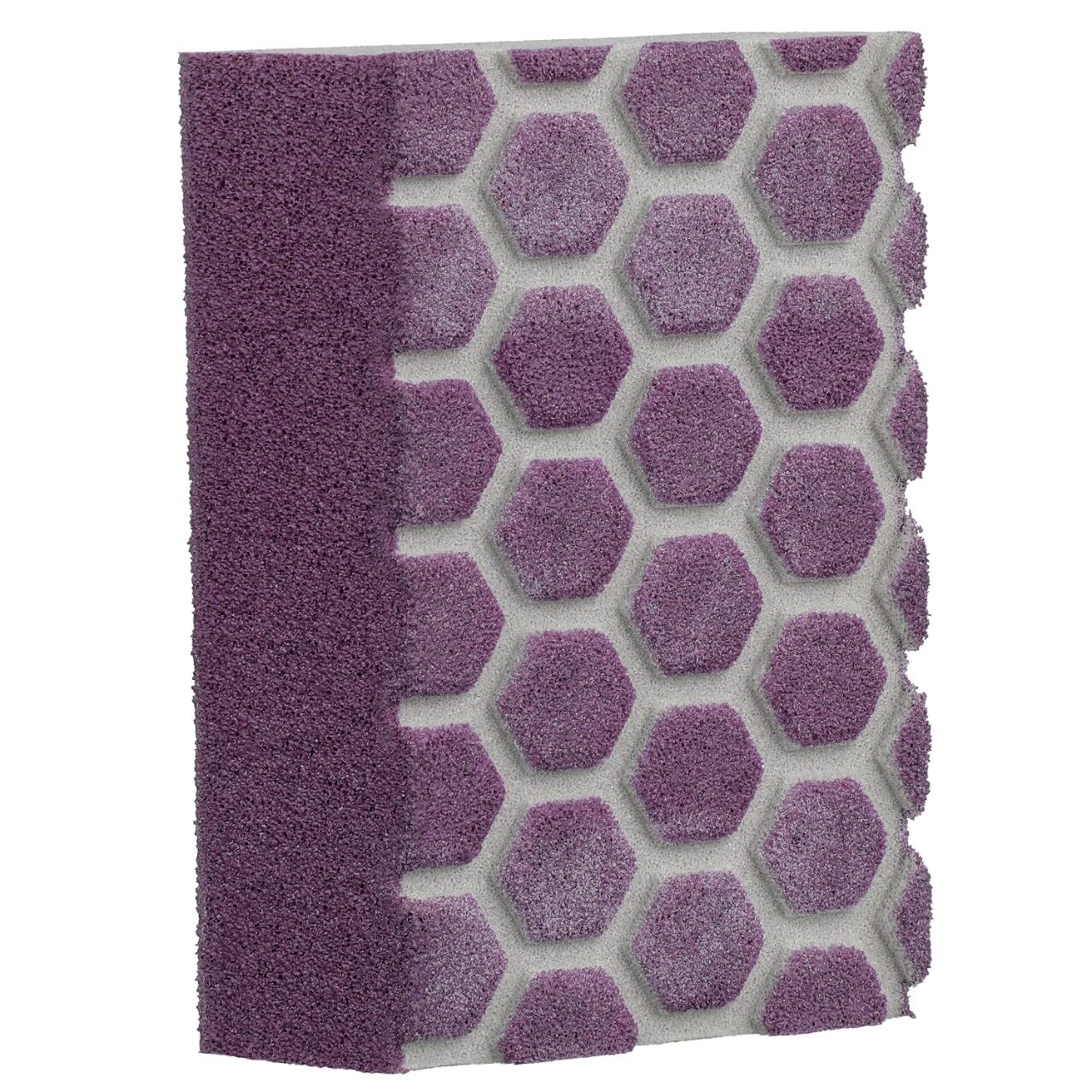 3M Pro Grade Precision 3-in-1 Sanding Sponge, 180 Grit Medium, for Woodworking, Drywall Prep, and Refinishing, 2.5 in x 4.5 in x 1 in