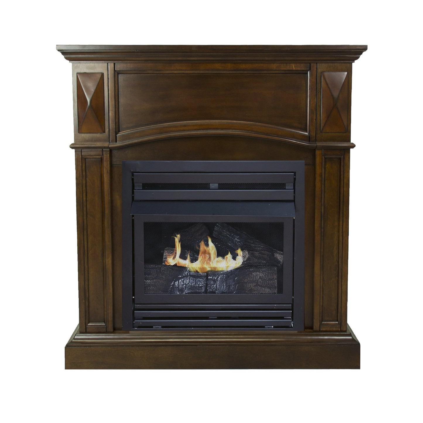 Pleasant Hearth 36" Cherry Fireplace Mantel Only
