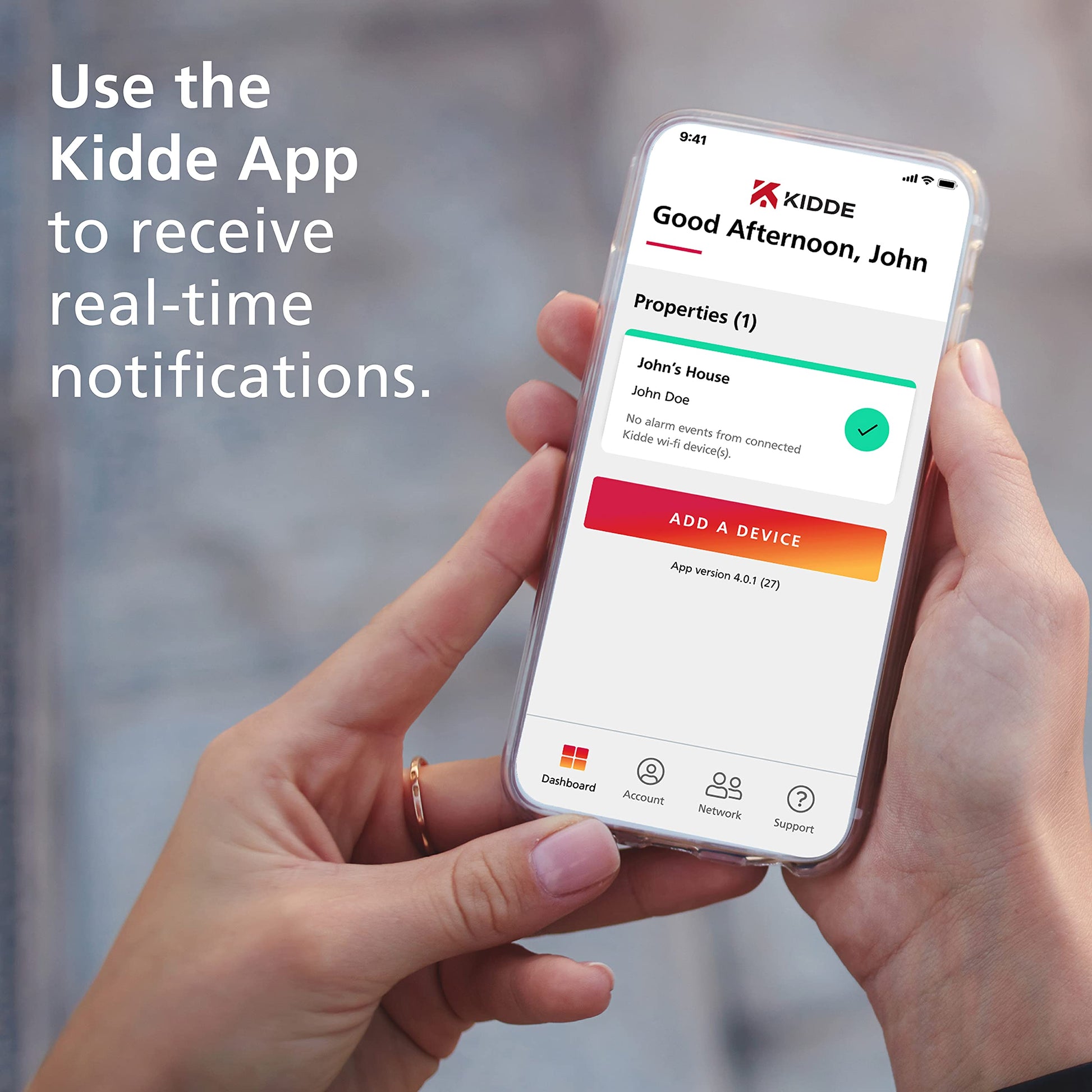 Kidde Smart Carbon Monoxide Detector & Indoor Air Quality Monitor, Plug-in, WiFi, Alexa Compatible Device, Voice & App Alerts