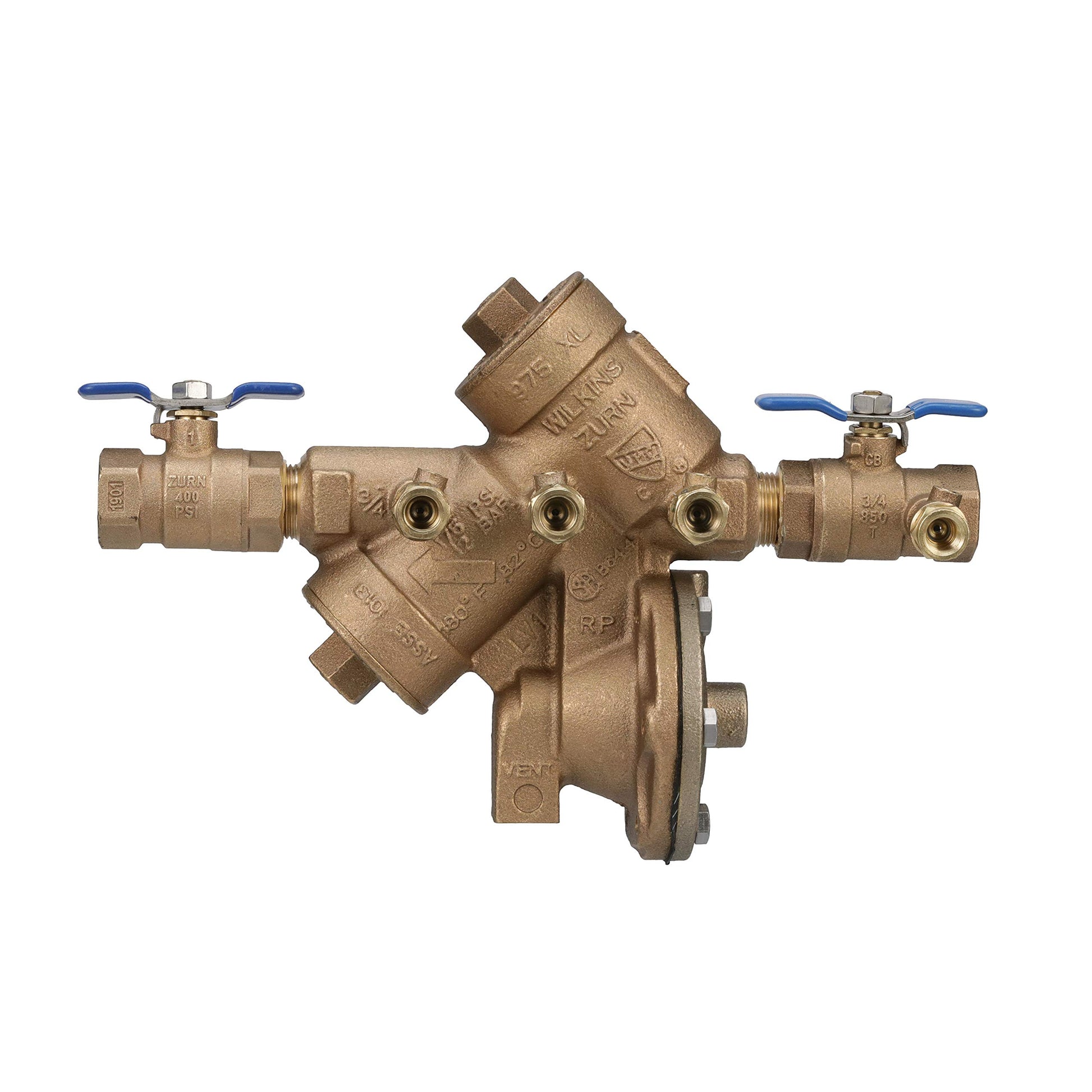 Zurn Wilkins 34-975XL 3/4" 975XL Reduced Pressure Principle Backflow Preventer
