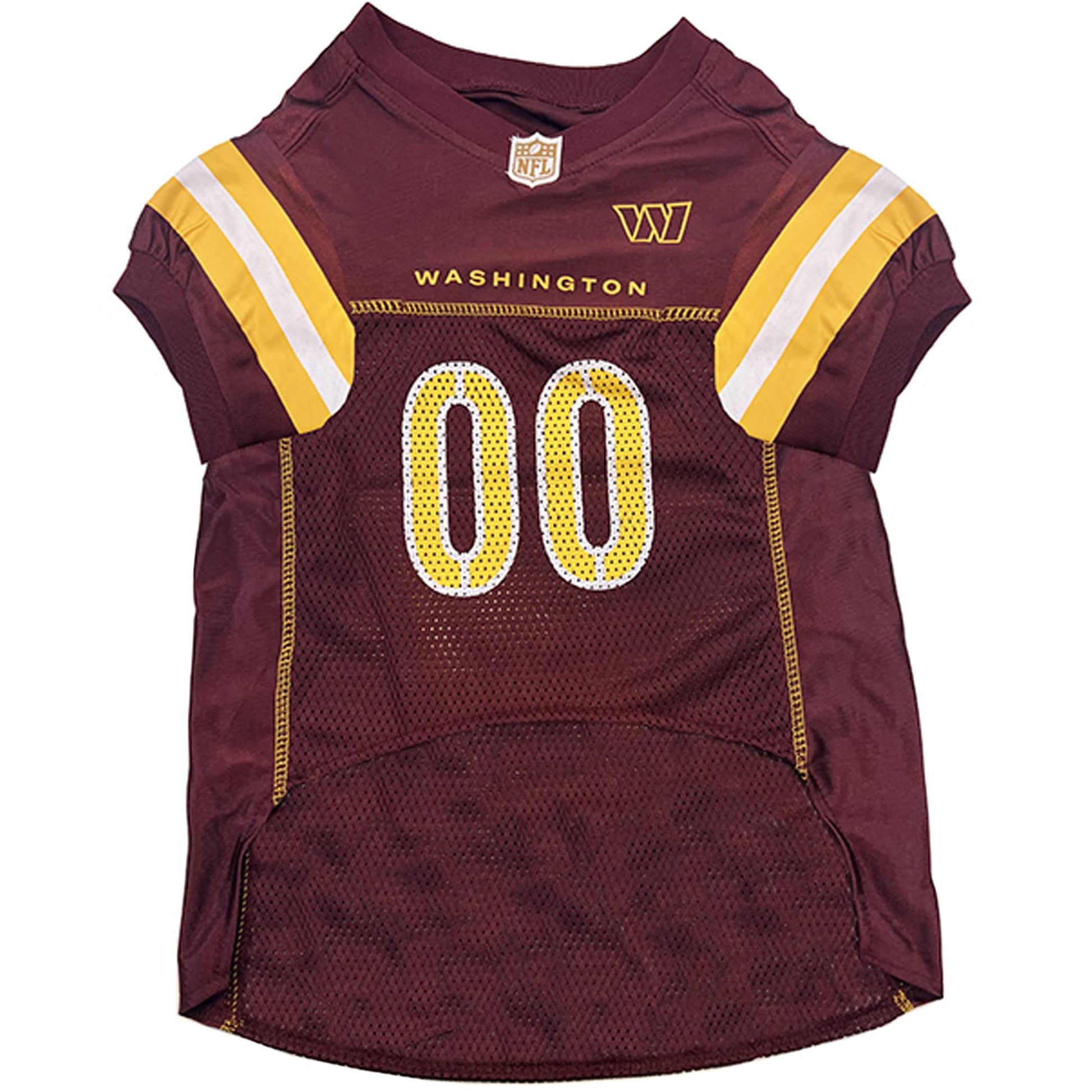 Pets First Washington Commanders Dog Jersey, Small, NFL Licensed, Mesh, Officially Licensed