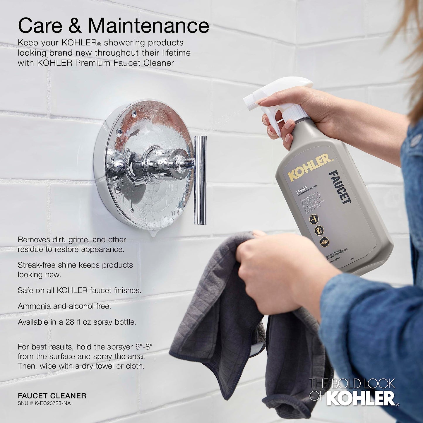 KOHLER T28130-4-BL Venza MasterShower Transfer Valve Trim with Lever Handle, Single Handle Bathroom Faucet, Matte Black