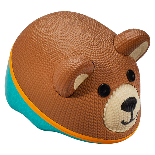 Schwinn Classic Bike Helmet for Kids, 3D Teddy Bear Design, 44 - 50 cm Helmet for Kids Ages 1-3, Lightweight, Adjustable Dial, Vented Airflow, Lower Molded Shell, Infant and Toddler Bike Helmet
