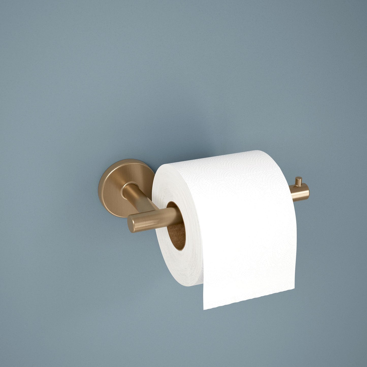 Delta Single Post Toilet Paper Holder | Champagne Bronze | Wall Mount | Trinsic Bathroom Accessories