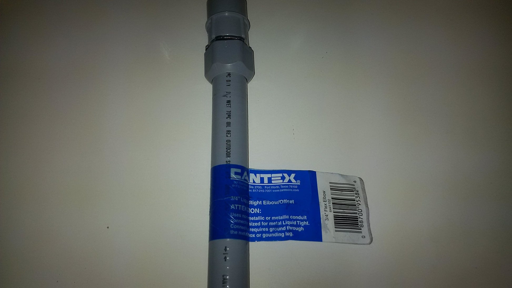 Cantex 3/4 in. Dia. PVC Electrical Conduit Elbow