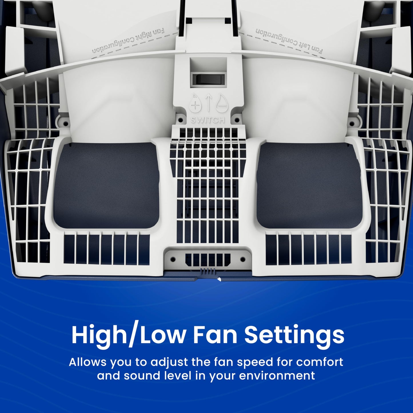 AprilAire 720MKZ Whole-House Fan-Powered Evaporative Humidifier – 21 GPD, Water Saving, Manual Control, Installation Kit, for up to 6,250 Sq. Ft., Part of the AprilAire Healthy Air System