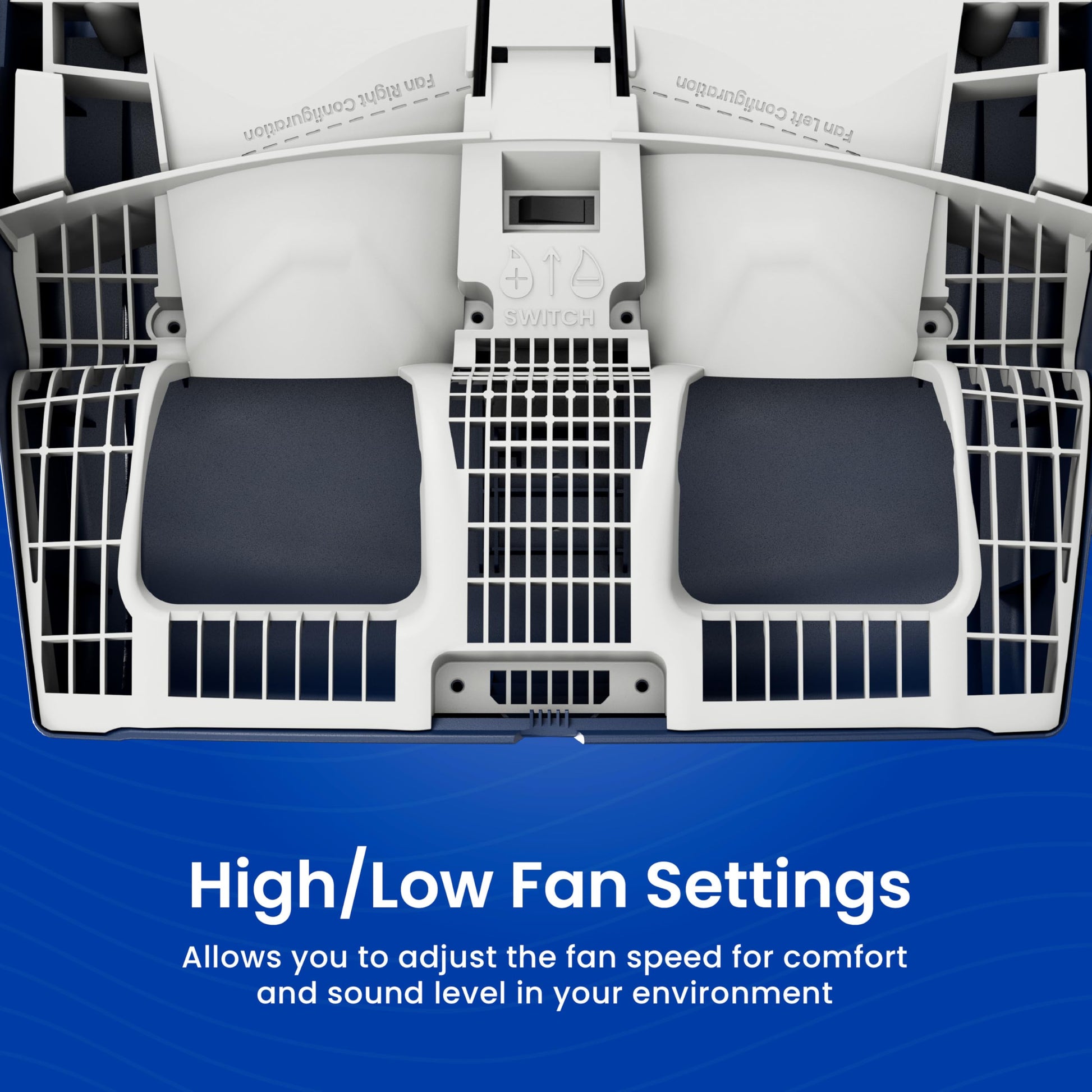 AprilAire 720MKZ Whole-House Fan-Powered Evaporative Humidifier – 21 GPD, Water Saving, Manual Control, Installation Kit, for up to 6,250 Sq. Ft., Part of the AprilAire Healthy Air System