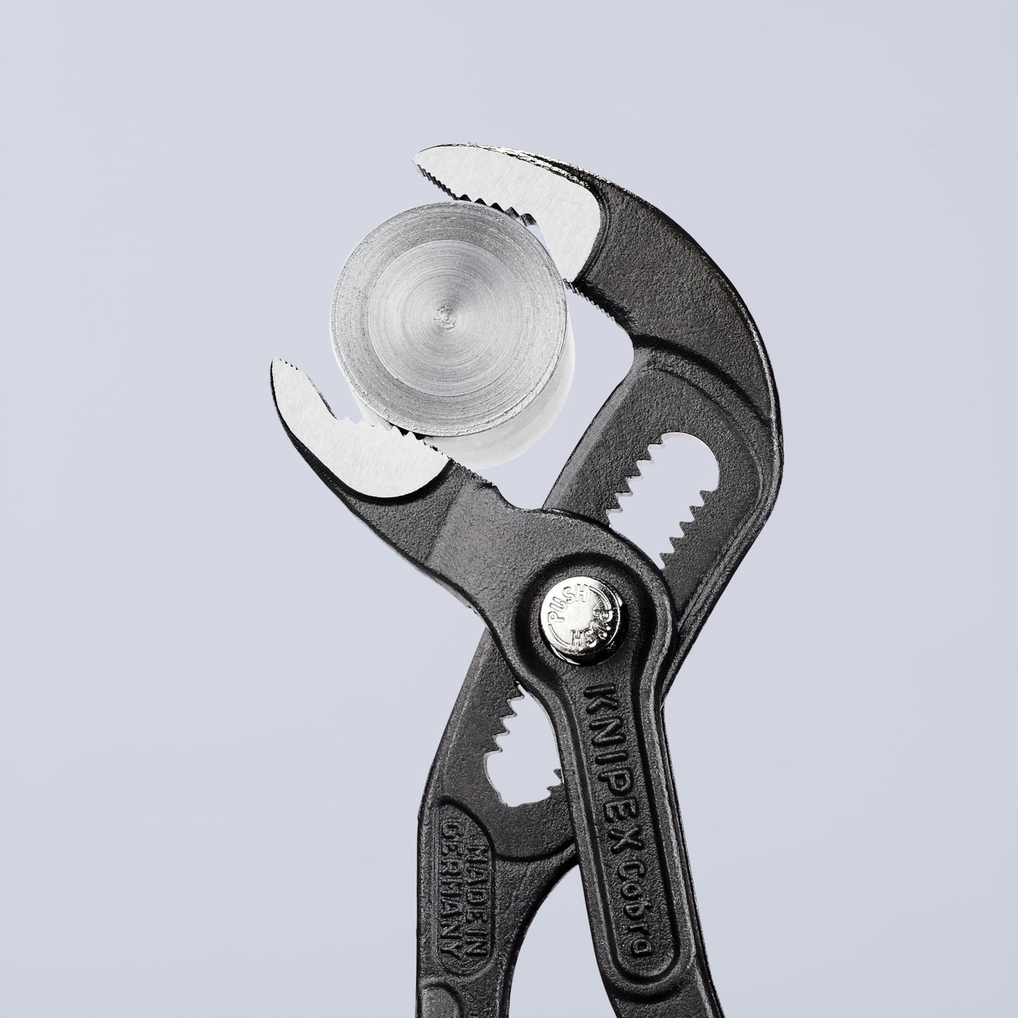 Knipex Tools 87 02 180 T BKA 7" Cobra Pliers, Tether Attachment-Comfort Grip,