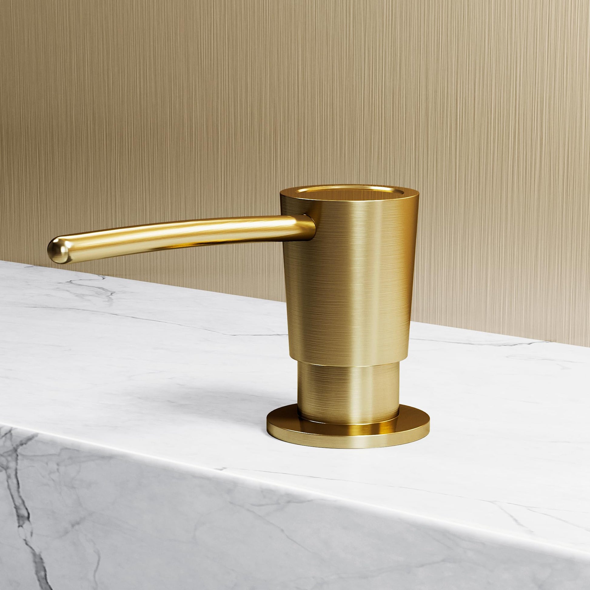 VIGO 10 oz. Kitchen Soap Dispenser in Matte Brushed Gold - VGSD003MG