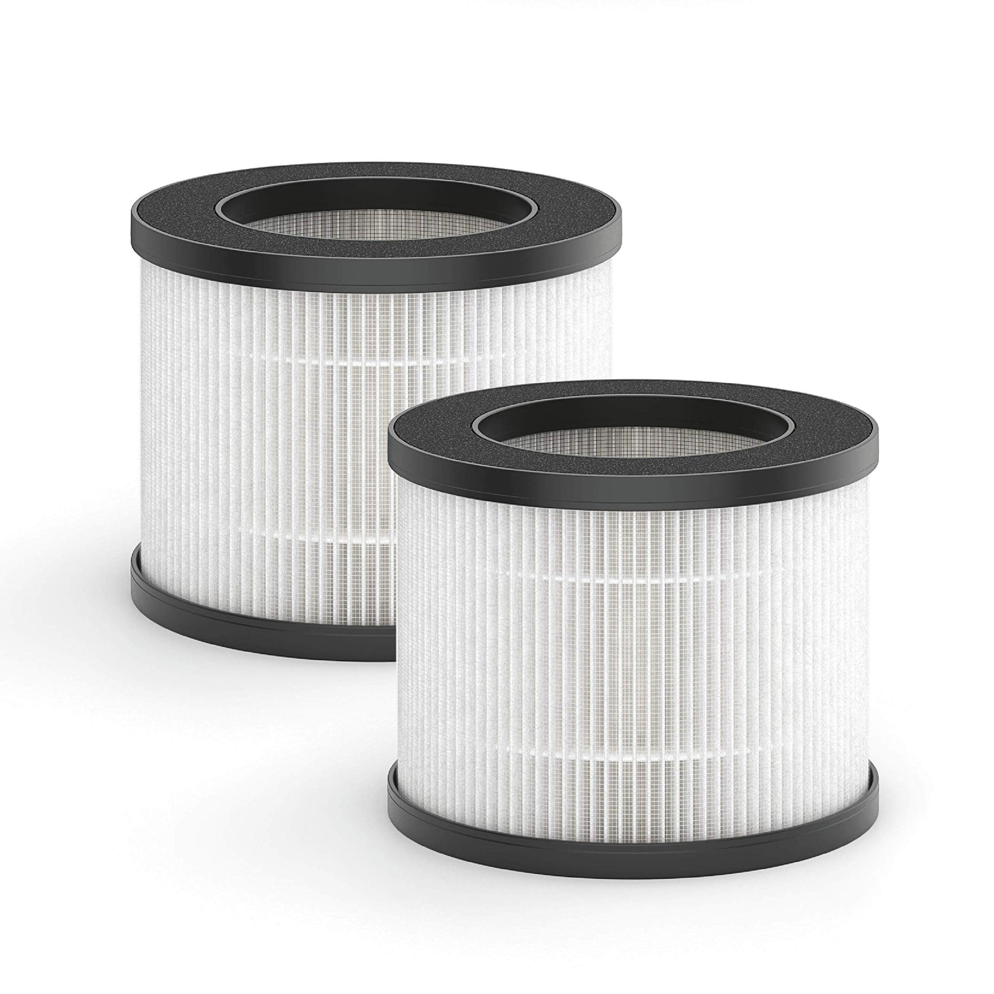 Medify MA-22 Air Purifier with True HEPA H13 Filter | 555 ft² Coverage in 1hr for Allergens, Smoke, Wildfires, Dust, Odors, Pollen, Pet Dander | Quiet 99.9% Removal to 0.1 Microns | Black, 2-Pack