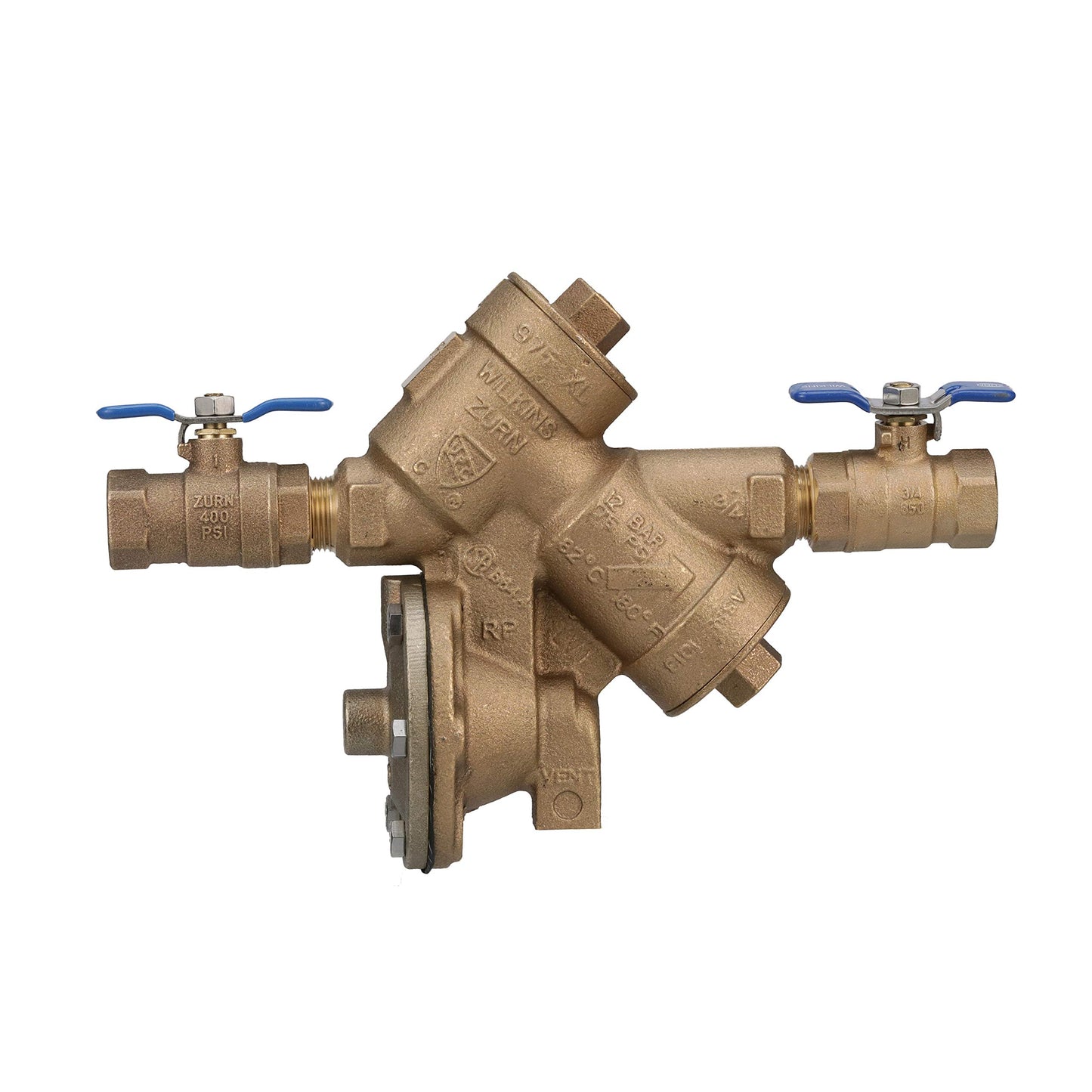 Zurn Wilkins 34-975XL 3/4" 975XL Reduced Pressure Principle Backflow Preventer