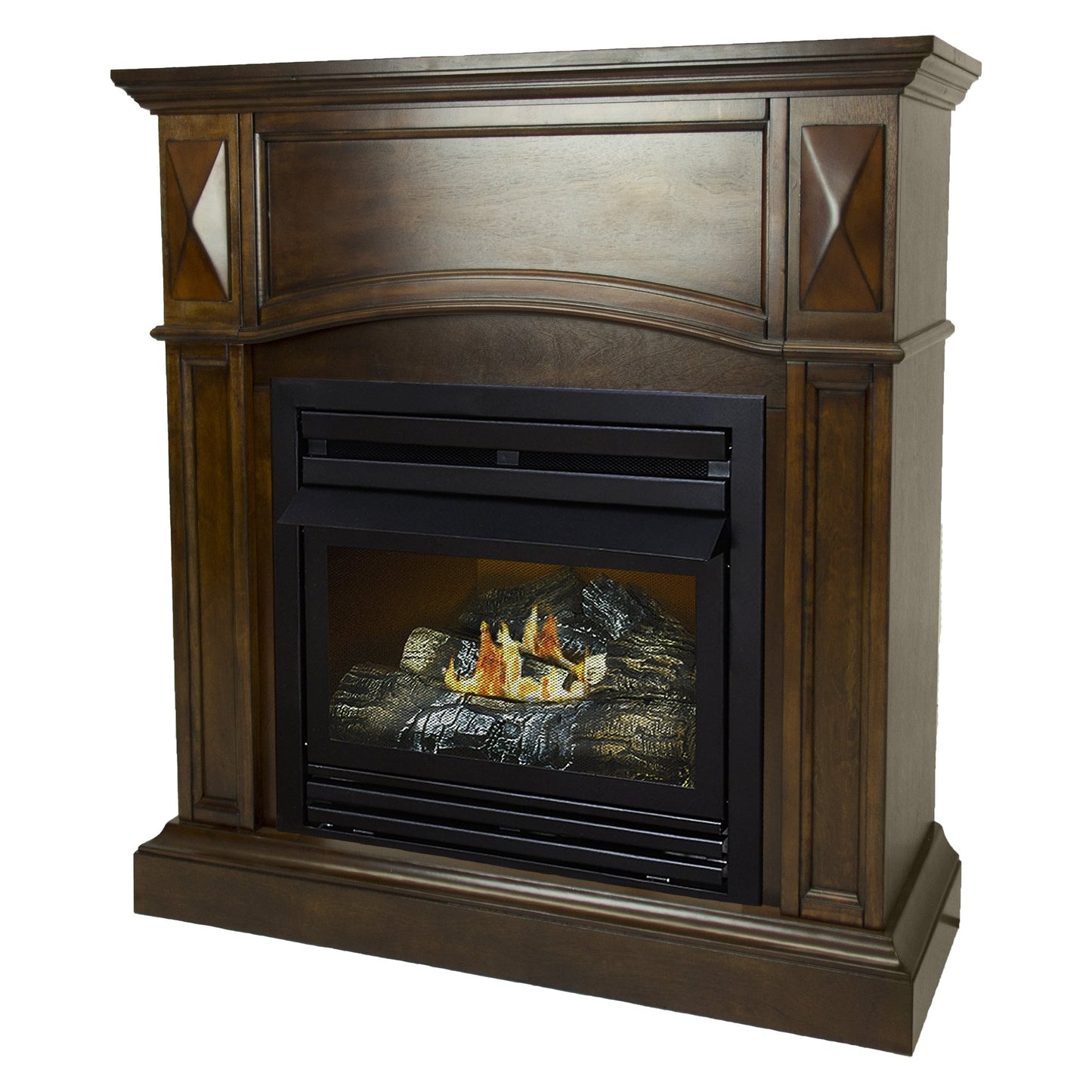 Pleasant Hearth 36" Cherry Fireplace Mantel Only
