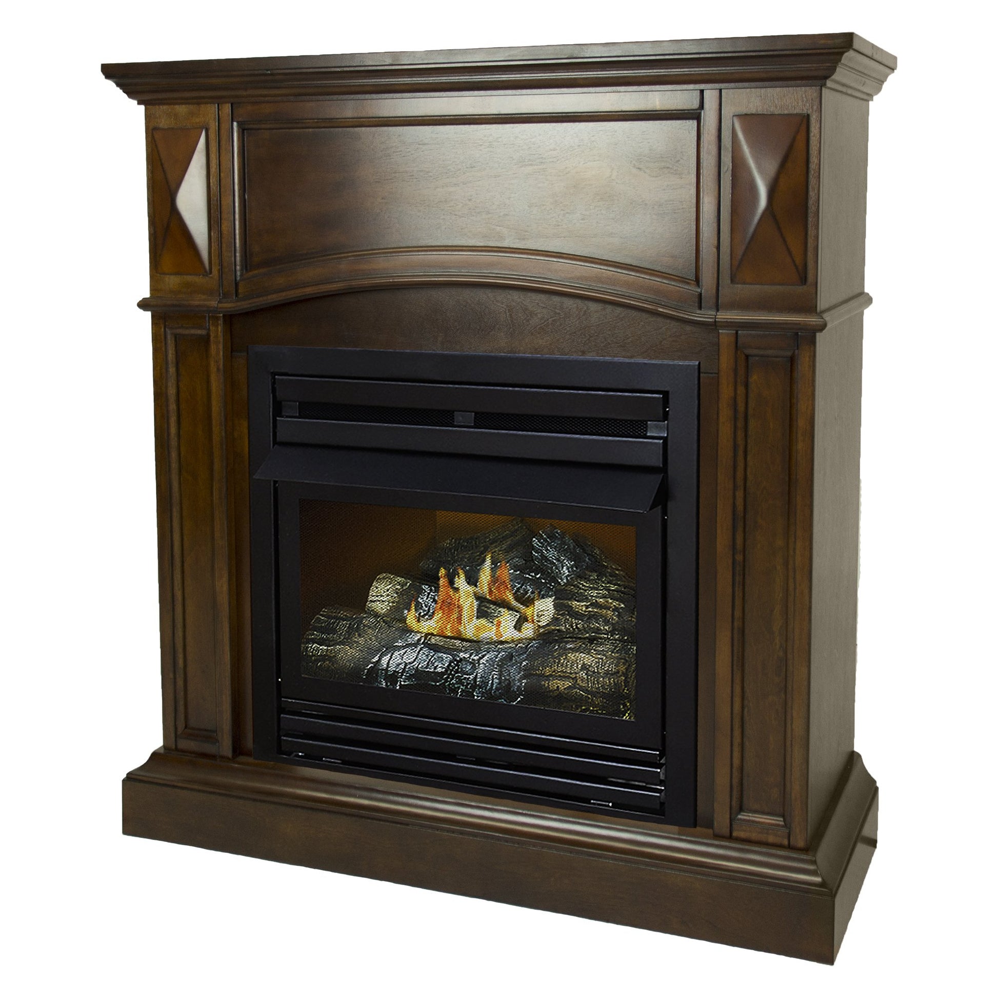Pleasant Hearth 36" Cherry Fireplace Mantel Only