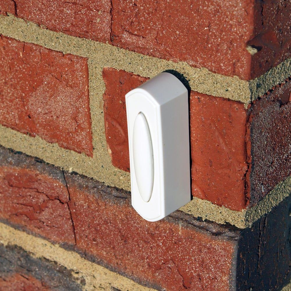 Wireless White Finshed Heath Doorbell Button