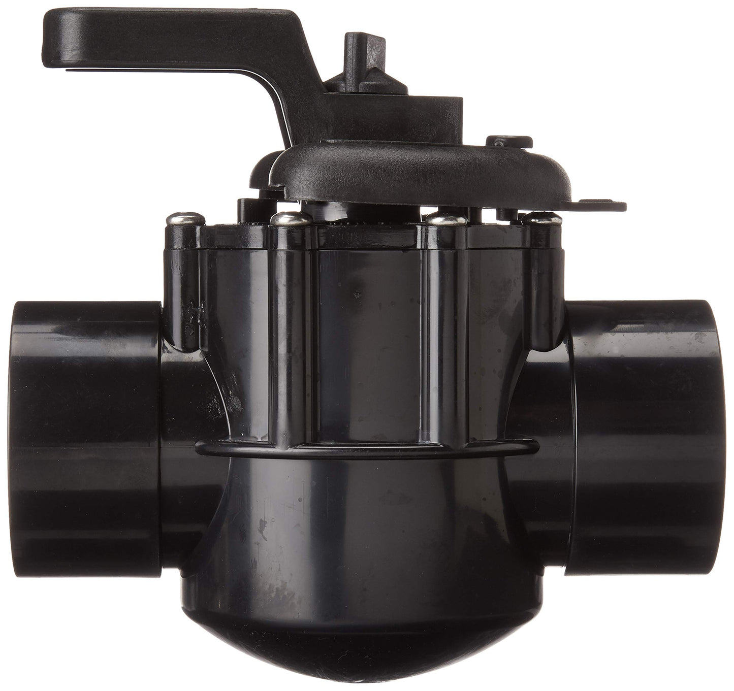 Pentair 263027 Stainless Steel Grey/Black Diverter Valve 2Way 2Inch (21/2Inch Slip Outside), CPVC, Grey/Black
