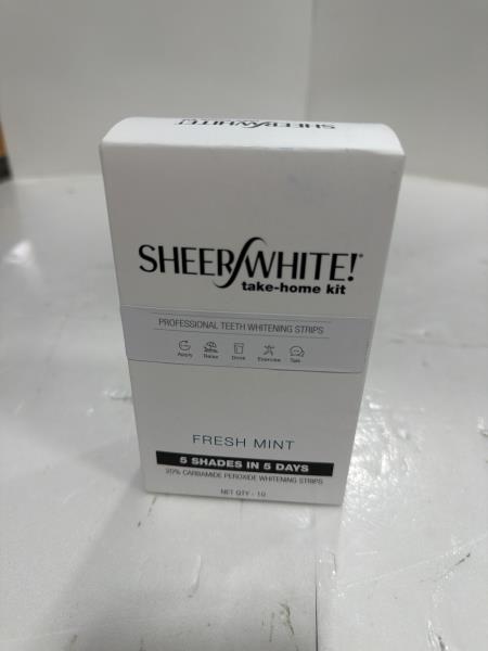 Sheer White Professional Teeth Whitening Strips Kit