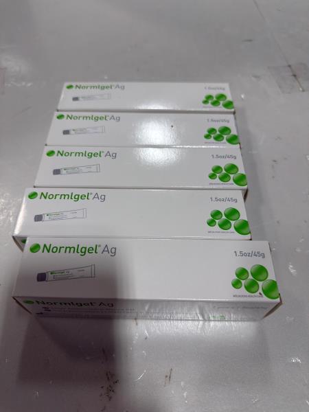 Molnlycke Normlgel Ag Wound Gel Bundle 5 Pack