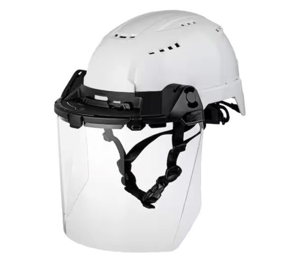 Milwaukee 48-73-1460 BOLT Task Full Face Shield - Clear Uncoated Lens (Compatible with Milwaukee BOLT Safety Helmets & BOLT Hard Hats)