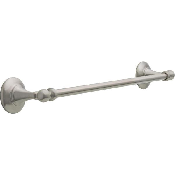 Greenwich II 18 in. Wall Mount Towel Bar Bath Hardware Accessory in Brushed Nickel