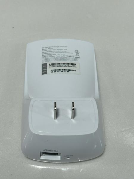 TP-Link AC750 Wi-Fi Range Extender - Dual Band, Compact Design, White