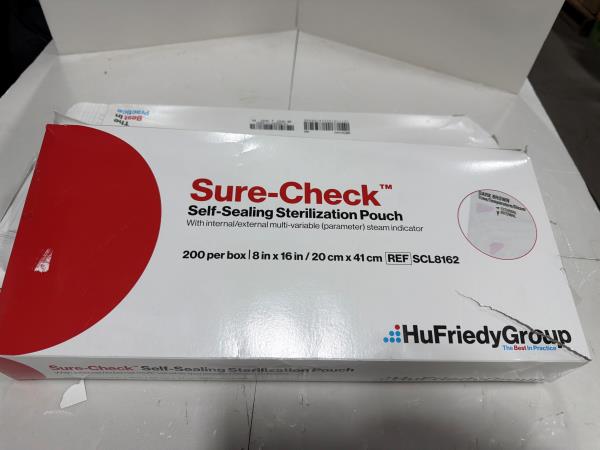 HuFriedyGroup Sure-Check Sterilization Pouch