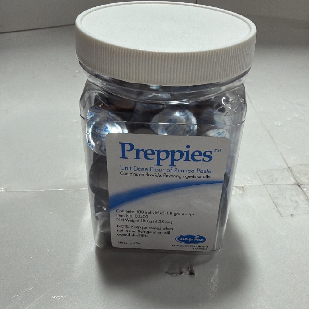 Preppies Unit Dose Flour of Pumice Paste Dental Prophy Paste
