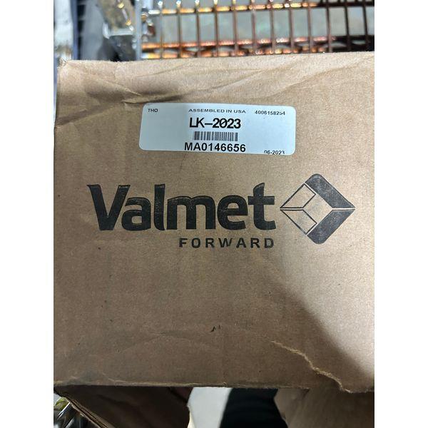 Valmet LK-2023 Mounting Bracket Kit, Assembled in USA, Durable Metallic Construction, Includes Fasteners and Additional Component, Silver