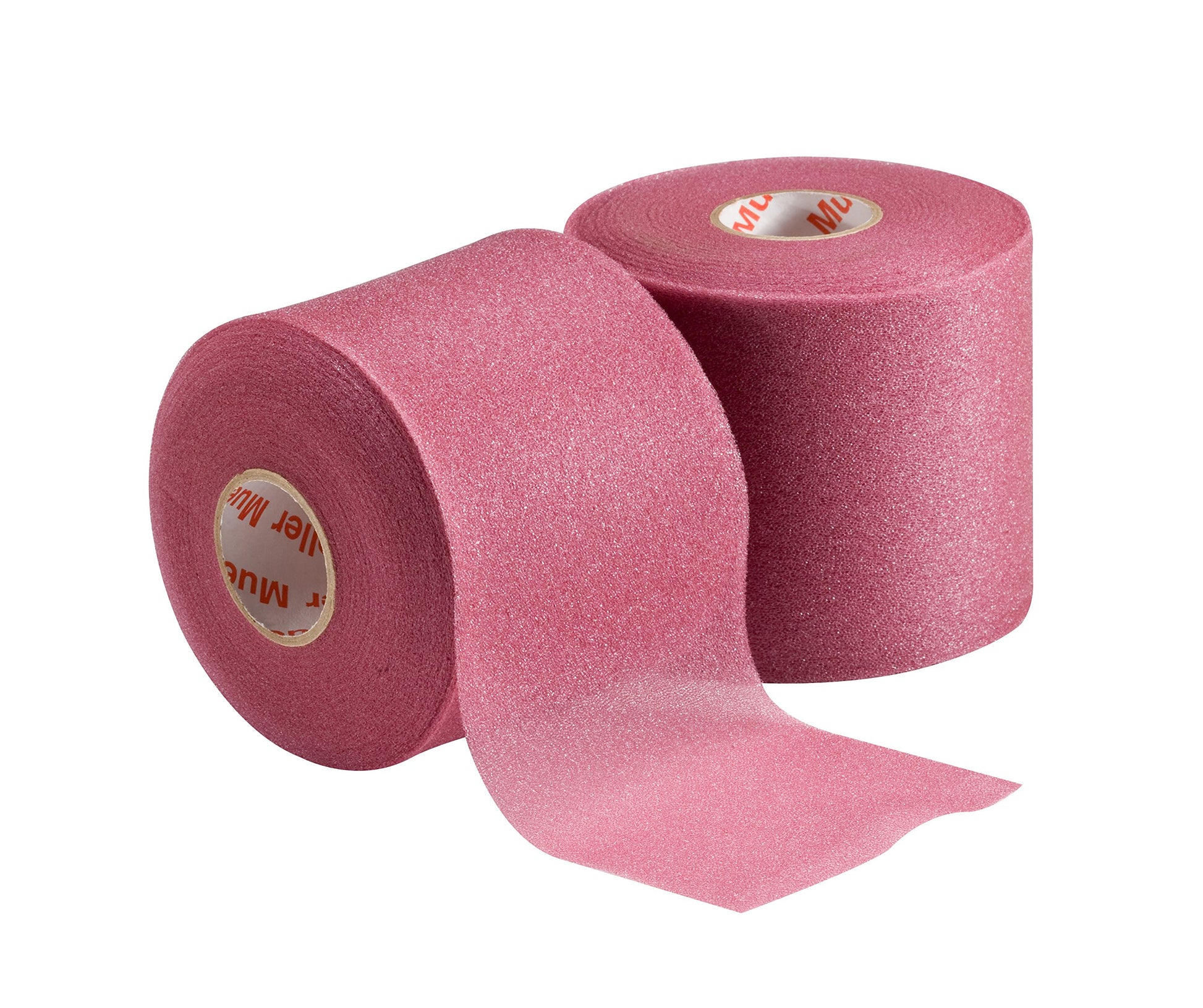 MUELLER Sports Medicine MWrap, Pre Wrap, Athletic Tape Underwrap for Sports, Hair, Ankles, Wrist, Hands and Knees, Water-Resistant, Latex Free, 2.75" x 21.4 Yards Per Roll, 2 Rolls, Maroon