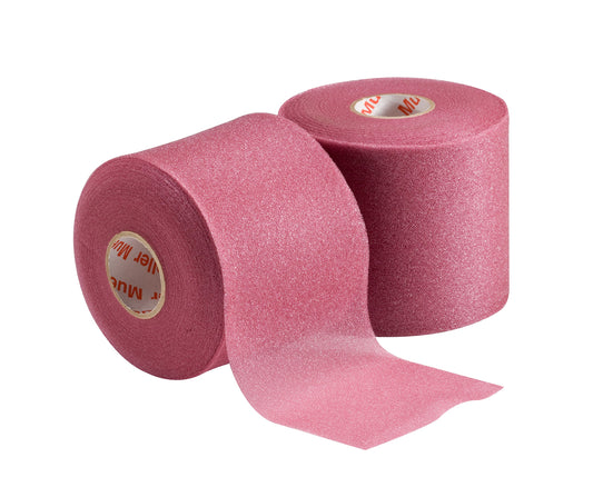 MUELLER Sports Medicine MWrap, Pre Wrap, Athletic Tape Underwrap for Sports, Hair, Ankles, Wrist, Hands and Knees, Water-Resistant, Latex Free, 2.75" x 21.4 Yards Per Roll, 2 Rolls, Maroon
