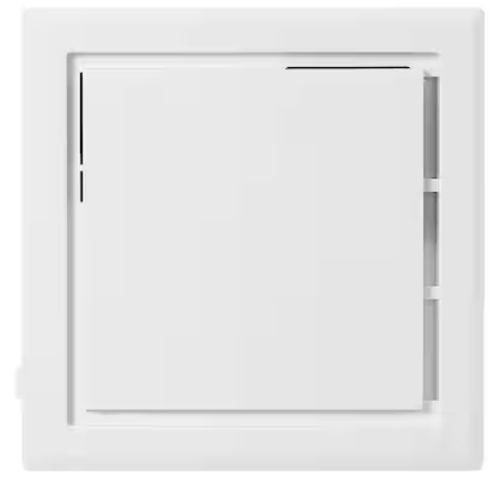 NO PUSH BUTTON Wireless Plug-in Doorbell Kit with 1 Push Button, White