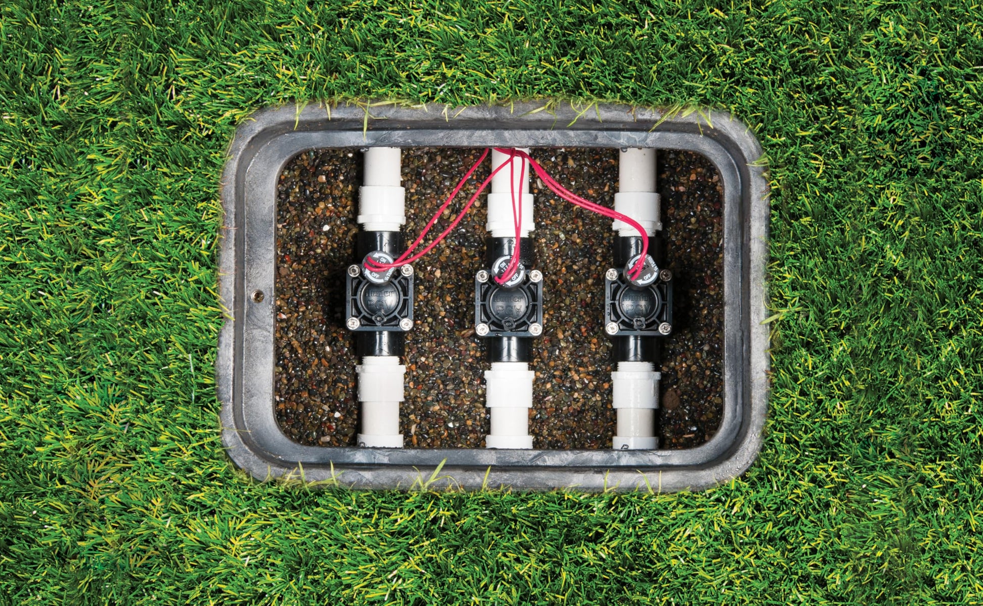 Hunter PGV Sprinkler Valve, 1 in. Slip x Slip with Flow Control
