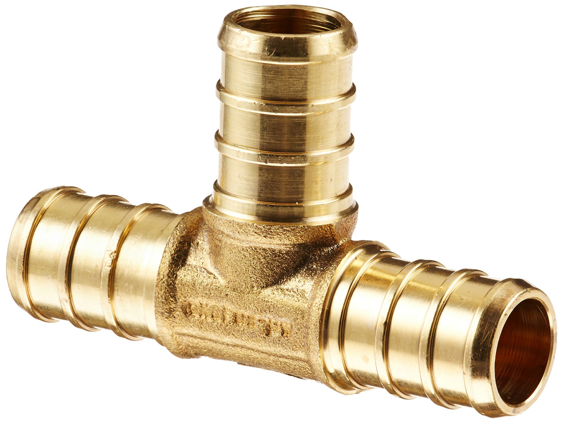 Fitting Pex Tee 1x1x1/2 Brass