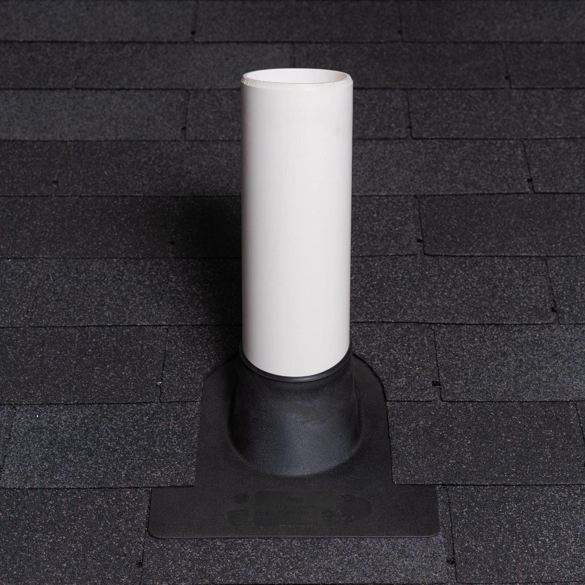 Oatey 14041 Flex-Flash Roof Flashing, Foldable Plastic, 4 Inch Pipe Diameter, 11.5 X 14 Inch Base