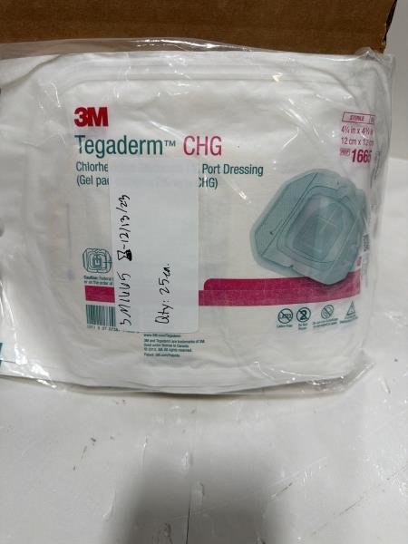 3M Tegaderm CHG Chlorhexidine Gluconate Dressing