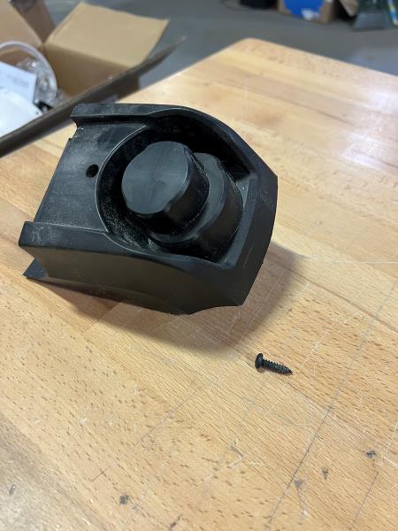 (USED) RIDGID Shop Vacuum Replacement Foot & Caster, OEM HD16000