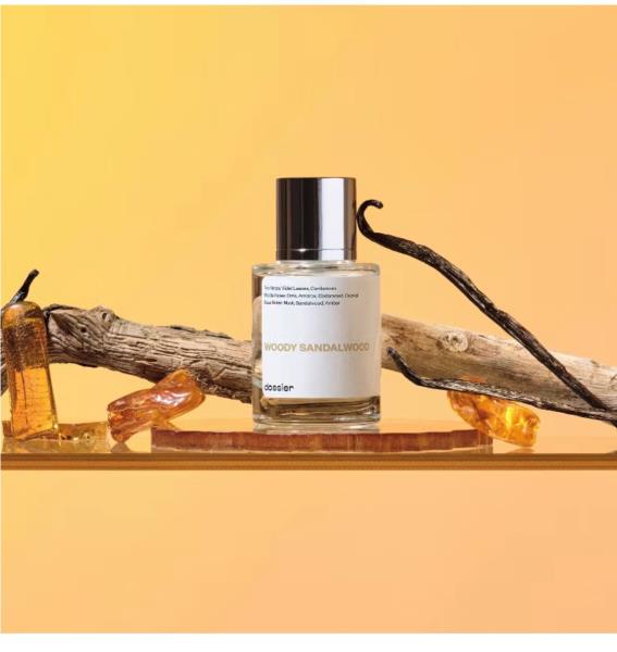 Dossier Woody Sandalwood Eau de Parfum, Woody-Spicy Scent