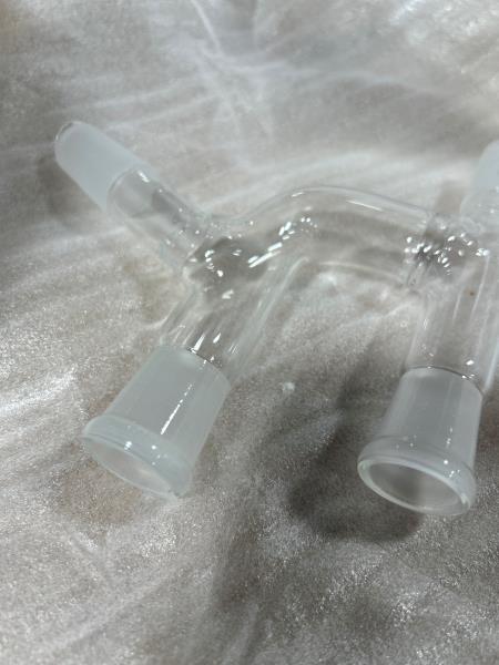 Glass Adapter - Lab Glassware, 3-Way Distillation
