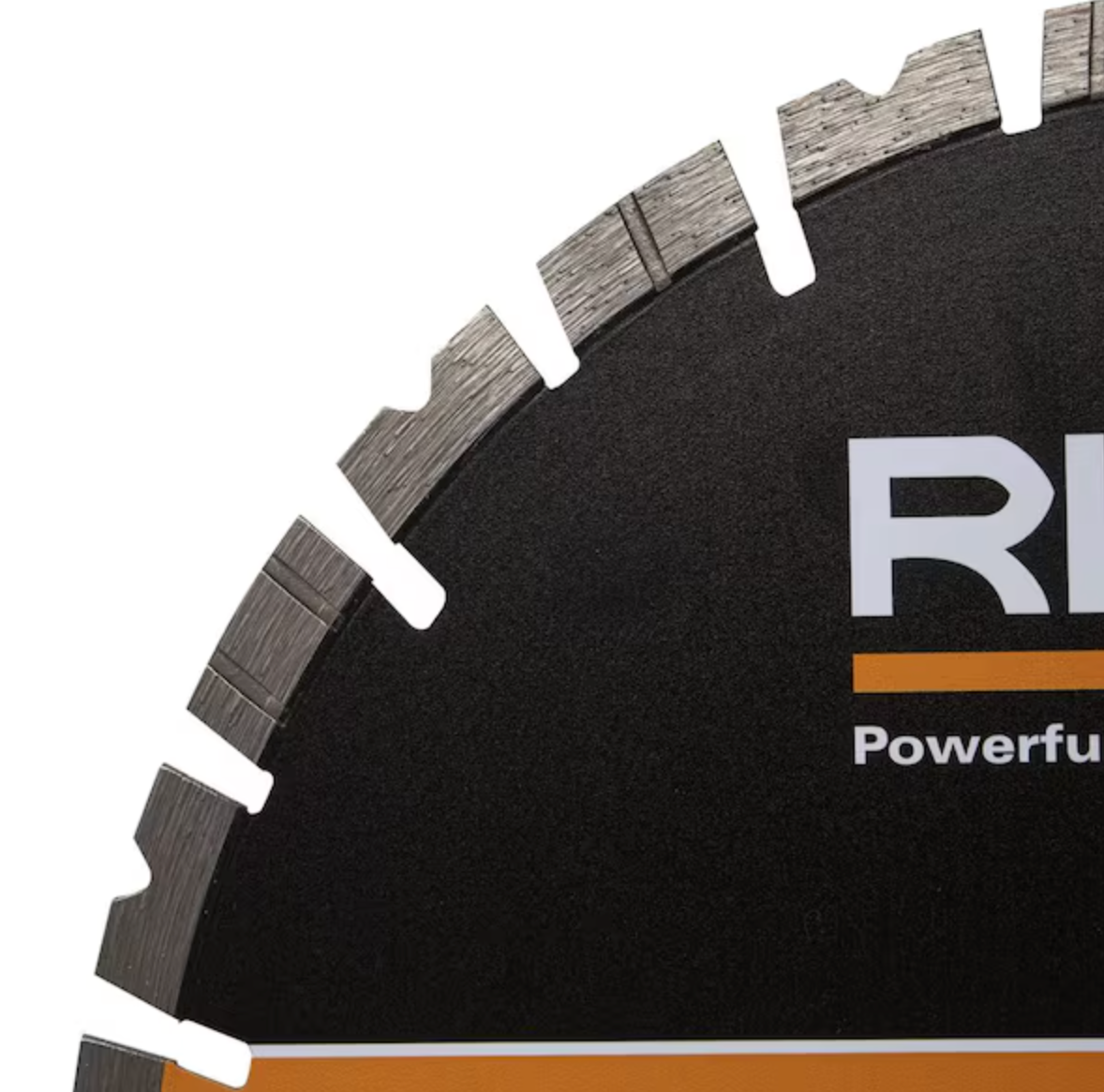 RIDGID 14 in. Masonry Diamond Blade HD-MPTS14 1 in. arbor, includes a 20 mm adapter