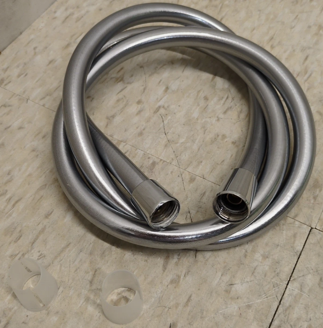 hansgrohe Handheld Replacement Easy Install 1-Inch Modern Coordinating Chrome, 28276003 Shower Hose, 63