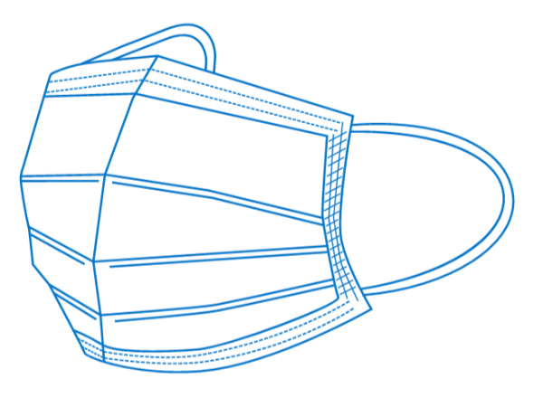 Donaldson P518025 Facemask - Pack of 50