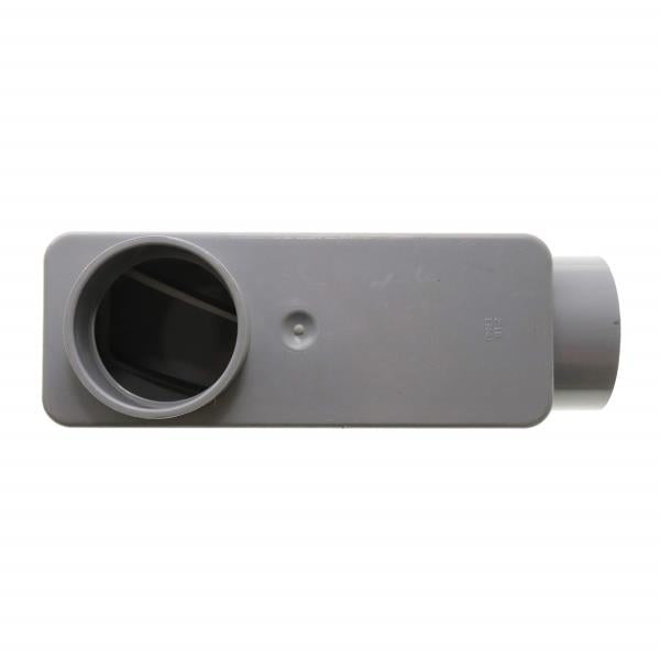 Carlon 2 in. Sch. 40 and 80 Electrical PVC Type-LB Conduit Body (E986J-4-HD)