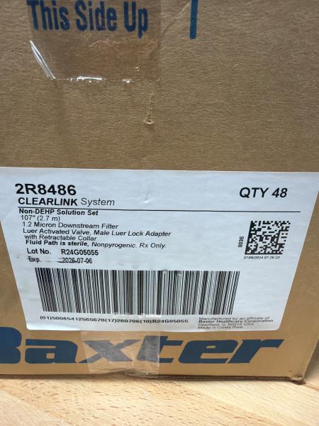 Baxter Clearlink System Solution Set 2R8486 Bundle