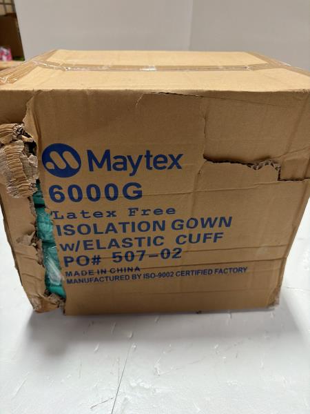 Maytex 6000G Latex Free Isolation Gown 50 Pack